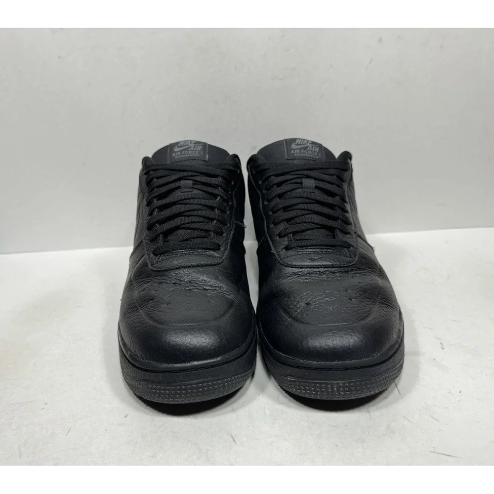 Nike Air Force 1 Mens Sz 11 ProTech WP Triple Black Waterproof Shoes FB8875-001